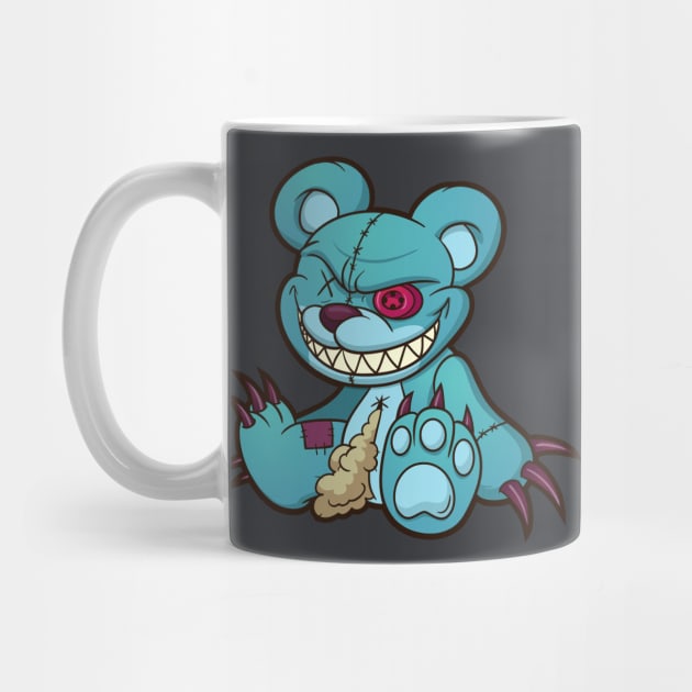 Evil Teddy Bear by memoangeles